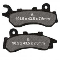 Колодки тормозные EBC SFA723