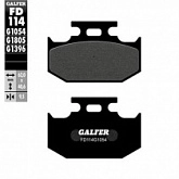 Колодки тормозные Galfer FD114G1054