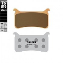 Колодки тормозные Galfer FD519G1375