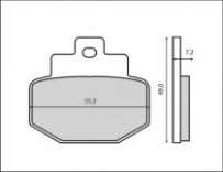 Колодки тормозные Brenta FT3024