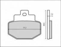 Колодки тормозные Brenta FT3024