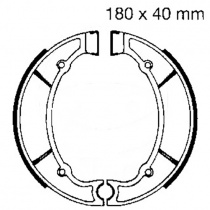 Колодки тормозные EBC 512