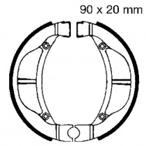 Колодки тормозные EBC 715
