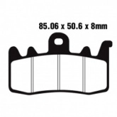 Колодки тормозные EBC EPFA630HH