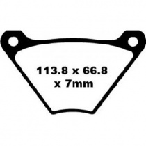 Колодки тормозные EBC FA024/2V
