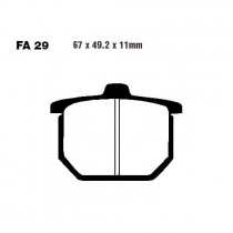 Колодки тормозные EBC FA029V