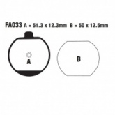 Колодки тормозные EBC FA033