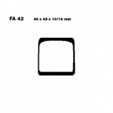 Колодки тормозные EBC FA042