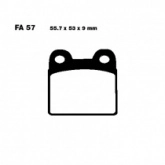 Колодки тормозные EBC FA057