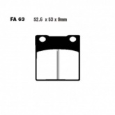 Колодки тормозные EBC FA063HH