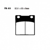 Колодки тормозные EBC FA063HH