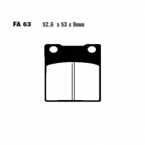 Колодки тормозные EBC FA063V