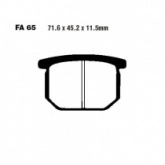 Колодки тормозные EBC FA065V