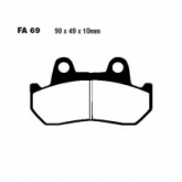 Колодки тормозные EBC FA069