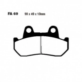 Колодки тормозные EBC FA069HH
