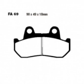 Колодки тормозные EBC FA069V