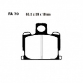 Колодки тормозные EBC FA070V