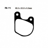 Колодки тормозные EBC FA071