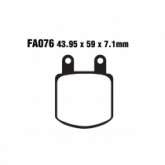 Колодки тормозные EBC FA076