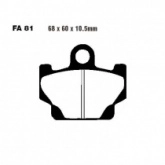 Колодки тормозные EBC FA081
