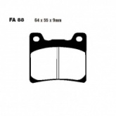 Колодки тормозные EBC FA088
