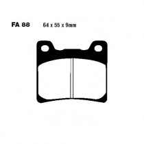 Колодки тормозные EBC FA088HH