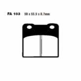 Колодки тормозные EBC FA103HH