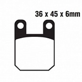 Колодки тормозные EBC FA115R 