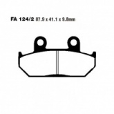 Колодки тормозные EBC FA124/2