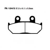 Колодки тормозные EBC FA124/2V