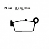 Колодки тормозные EBC FA131TT Колодки тормозные EBC FA131TT