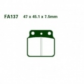 Колодки тормозные EBC FA137R