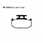 Колодки тормозные EBC FA152/2