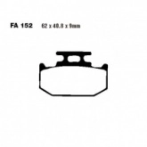 Колодки тормозные EBC FA152TT