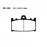 Колодки тормозные EBC FA158HH