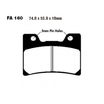 Колодки тормозные EBC FA160HH