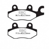 Колодки тормозные EBC FA165HH