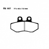 Колодки тормозные EBC FA167