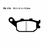 Колодки тормозные EBC FA174HH