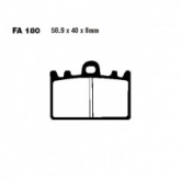 Колодки тормозные EBC FA180