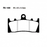 Колодки тормозные EBC FA188HH