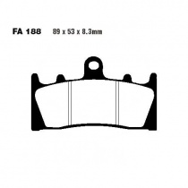 Колодки тормозные EBC FA188HH