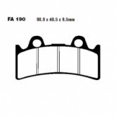 Колодки тормозные EBC FA190HH