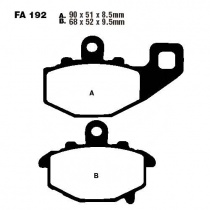 Колодки тормозные EBC FA192V