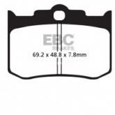 Колодки тормозные EBC FA216/3V