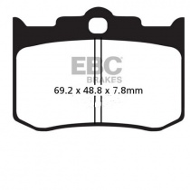 Колодки тормозные EBC FA216/3V