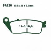 Колодки тормозные EBC FA226