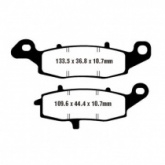 Колодки тормозные EBC FA231/2V