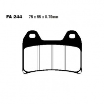 Колодки тормозные EBC FA244HH