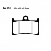Колодки тормозные EBC FA252